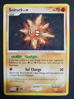 Solrock 85/106 - Great Encounters Set - Pokemon Card - Lightly Played - Image 1