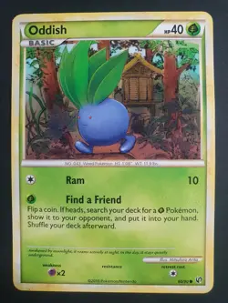 Oddish 60/90 - Undaunted Set - Pokemon Card - Lightly Played - Image 1