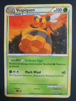 Vespiquen 23/90 - Undaunted Set - Pokemon Card - Lightly Played - Image 1