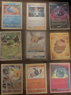 Pokemon TCG Holographic + Ultra Rare 9 Card Lot NM/LP (EX, GX, V, FA, SHINY) - Image 1
