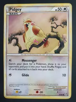 Pidgey 67/95 - Call of Legends Set - Pokemon Card - Lightly Played - Image 1
