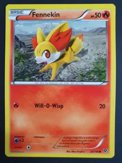 Fennekin 24/146 - XY Set - Pokemon Card - Lightly Played - Image 1