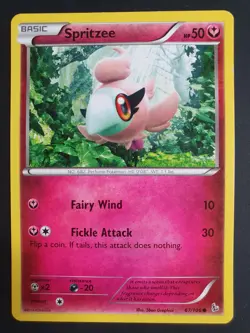 Spritzee 67/106 - Flashfire Set - Pokemon Card - Lightly Played - Image 1