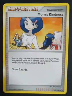 Mom's Kindness 83/100 Supporter - Majestic Dawn Set - Pokemon Card - LP - Image 1
