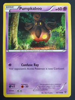 Pumpkaboo 56/146 - XY Set - Pokemon Card - Moderately Played - Image 1