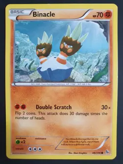 Binacle 48/106 - Flashfire Set - Pokemon Card - Lightly Played - Image 1