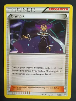 Olympia 66/83 Trainer - Generations Set - Pokemon Card - Lightly Played - Image 1