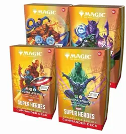 PRESALE- Magic the Gathering Marvel Super Heroes COLLECTOR Commander Deck Case - Image 1