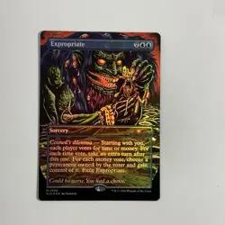 MTG Expropriate (2396) *Foil Borderless* Secret Lair: So Salty NM - Image 1