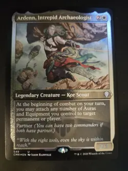 Ardenn, Intrepid Archaeologist NM FOIL ETCHED Commander Legends MTG FREE SHIP - Image 1