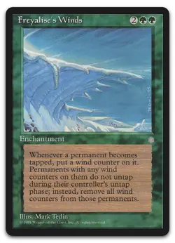Freyalise's Winds (NM) Ice Age ICE Magic MTG - Image 1