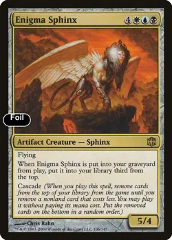 Enigma Sphinx [Alara Reborn] LP Foil - Magic - Image 1