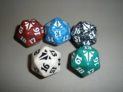 MTG Magic Oath of the Gatewatch One Black Spindown Dice x1 OGW - Image 1