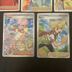 Pokemon 5 Card Lot - Full Art Trainer Ultra Rares And Promo - Image 4
