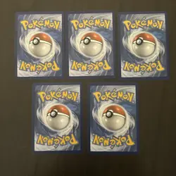 Pokemon 5 Card Lot - Full Art Trainer Ultra Rares And Promo - Image 5