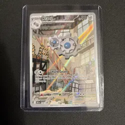 Klang 140/086 Pokemon SV Black Bolt Illustration Holo Card Near Mint Condition - Image 1