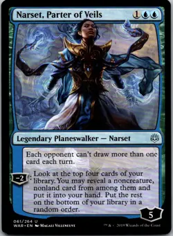 Narset, Parter of Veils U War of the Spark 61 NM - Image 1