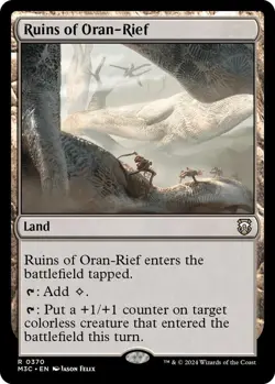 Ruins of Oran-Rief Ripple Foil - M3C 0370 NM - MTG Magic - Image 1