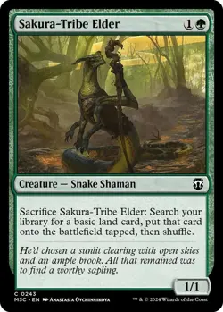 Sakura-Tribe Elder Ripple Foil - M3C 0243 NM - MTG Magic - Image 1
