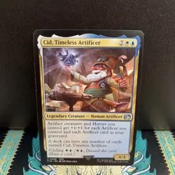 Cid, Timeless Artificer (0408) #408 (NM) Final Fantasy FIN Magic MTG - Image 1