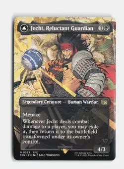 Jecht, Reluctant Guardian (Borderless) 363 Final Fantasy MTG NM - Image 1