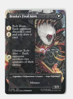 Jecht, Reluctant Guardian (Borderless) 363 Final Fantasy MTG NM - Image 2