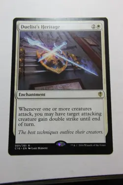 MTG Duelist's Heritage x1- -Commander 2016-Lightly Played - Image 1