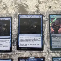 MTG Stock Up , Irenicus's Vile Duplication, An Offer You Cant Refuse 8 card Lot! - Image 5
