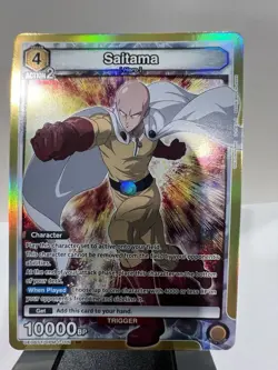 EXACT CARD PICTURED Saitama UE06ST OPM-1-106 Union Arena One Punch Man Foil - Image 1