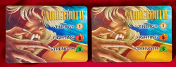 SABRETOOTH 1995 Fleer Marvel OverPower TCG CCG 19 Card Lot Near MINT Condition! - Image 3
