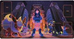 Pokemon Center Card Game Rubber play mat Cassiopeia F/S w/Tracking# Japan New - Image 3