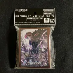 Eustass Captain Kid BANDAI ONE PIECE Card Game Official Card Sleeves 9 New - Image 1