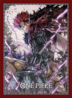 Eustass Captain Kid BANDAI ONE PIECE Card Game Official Card Sleeves 9 New - Image 4