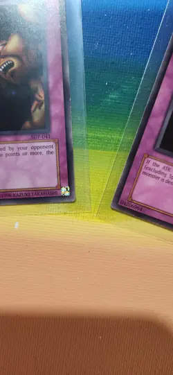 Yu-Gi-Oh! Trap Hole Spell Card Set X2 Sdk-033 PLENTY OF PICTURES - Image 4