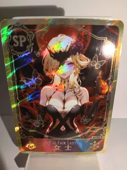 THE FAIR LADY IMPACT SP Holographic Custom Art Goddess Story Anime Card - Image 1