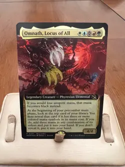 Magic The Gathering Omnath, Locus of All Buy a Box Promo Card Foil English - Image 1