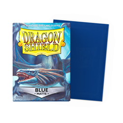 Dragon Shield Card Sleeves - 100 Count - Matte: Blue 5706569110031 - Image 1