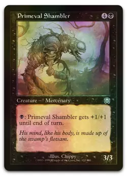 Primeval Shambler #152 (Foil) (LP) Mercadian Masques MMQ Magic MTG - Image 1