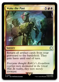 Wake the Past #221 (Foil) (NM) Fallout PIP Magic MTG - Image 1