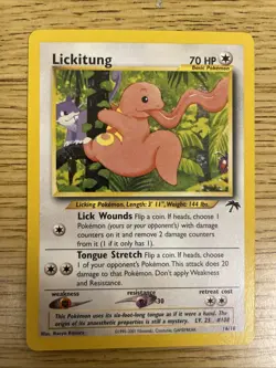 Pokemon Lickitung 16/18 Southern Islands Promo Regular - Image 4