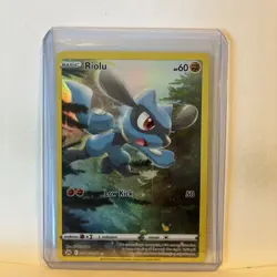 Riolu GG26/GG70 Near Mint Crown Zenith Galarian Gallery Pokemon 2023 - Image 1