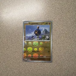 Roggenrola Master Ball Pattern 046/086 White Flare Holo Pokemon TCG NM/M - Image 1
