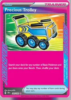 Precious Trolley Ace Spec - Pokemon Surging Sparks 185/191 (LP) - Image 1