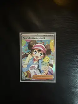Pokemon Rosa’s Encouragement 123/088 SAR Full Art Pack Fresh - Image 1
