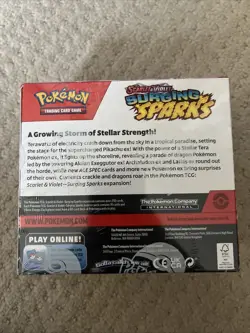 Pokemon Surging Sparks Booster Box (SV08) - 36 Packs - Image 3