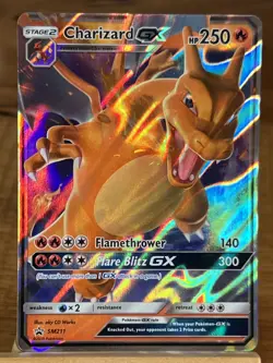 Pokemon TCG Charizard GX SM211 Black Star Promo - Image 1