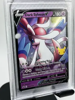 2021 Pokemon SWSH BSP Dark Sylveon V 134 Celebrations Coll. PSA Gem Mint 10 - Image 3