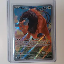 Pokemon TCG Chaos Rising Tauros 096/086 Illustration Rare Holo - Image 3