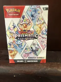 Pokemon TCG: S&V Prismatic Evolutions Factory Sealed Booster Bundle Box - Image 1