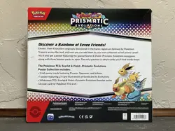 Pokemon Scarlet & Violet Prismatic Evolutions Poster Collection New & Sealed - Image 3